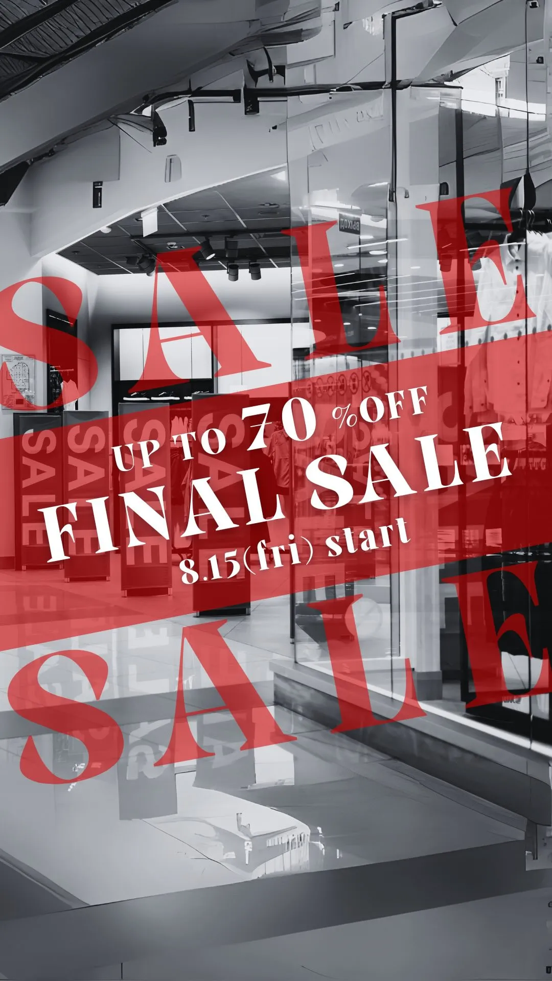 【最大70%OFF】FINAL SALEで賢く買って、秋もお...