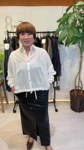 秋の始まりはシャツブラウスから！シャツブラウス特集live