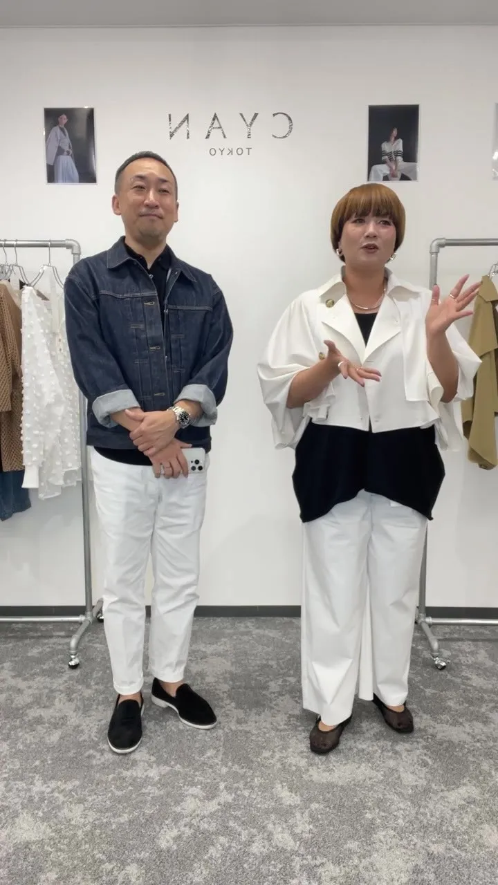 CYAN 2026SS展示会live