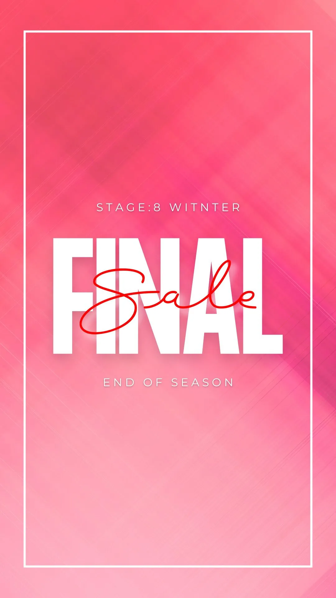 今季ラストのFINAL SALEがスタートしました！